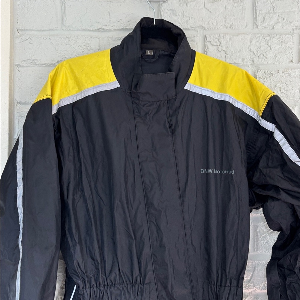 BMW Motorrad Tour Style Motorcycle Full Rain Suit Size Large - Picture 3 of 12